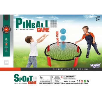 WOOPIE Smash Ball Gra Zręcznościowa  Trampolina 2 Piłki Pompka