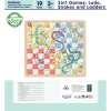 WOOPIE GREEN Gry Planszowe  Logiczne 2w1 Ludo Chińczyk + Uwolnij Zwierzątka