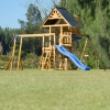 AXI Mitch play tower - Duży Plac Zabaw Drewniany Zjeżdżalnia Hustawki Ścianka Wspinaczkowa + Wieża