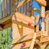 AXI Mitch play tower - Duży Plac Zabaw Drewniany Zjeżdżalnia Hustawki Ścianka Wspinaczkowa + Wieża