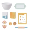 WOOPIE GREEN Drewniany Mikser Kuchenny Blender z Akcesoriami 11 el.