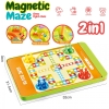 WOOPIE Magnetyczny Labirynt 2w1 Gra Chińczyk