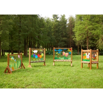 MASTERKIDZ Przezroczysta Akrylowa Tablica Malarska + Kubeczki