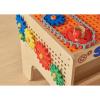 MASTERKIDZ Drewniany Warsztat XXL Montessori STEM z Narzędziami + Akcesoria