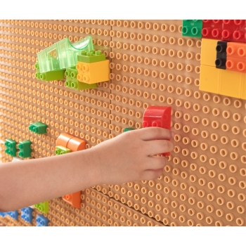 MASTERKIDZ Zestaw Klocków Konstrukcyjnych STEM 563 el. z Nakładkami na Panel 4 szt.