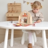 TOOKY TOY Drewniana Składana Farma w Walizce ze Zwierzątkami